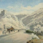 Carl Ludwig Frommel, Blick auf Landeck in Tirol, o. J.