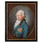 Philipp Jacob Becker, Markgraf Carl Friedrich von Baden, 1788, Pastell